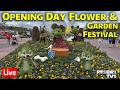 Live OPENING DAY Of Epcot Flower Garden Festival 2026 Walt Disney World Live Stream 3 4 26