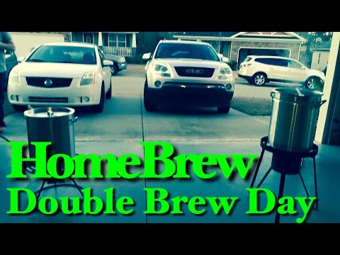 Home Brew Double Brew Day