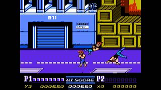 Double Dragon II: The Revenge (Famicom, 1989) – Full Game Session (1P) [Difficult] [CC] 🐉🥋👊