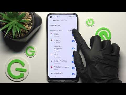 How to Turn On / Turn Off App Notifications on a REALME 10 - Manage Notifications for Apps