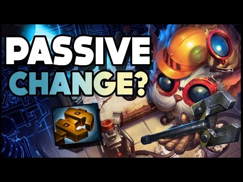 HEIMERDINGERS PASSIVE REWORK? - League of Legends