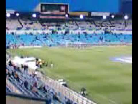 Entrada del Zaragoza al campo (7-02-2010)