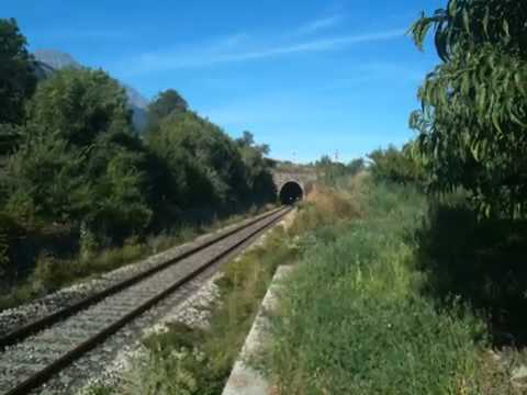 ALn 501/502 in transito a Chambave (km 80+350) {100º Video}