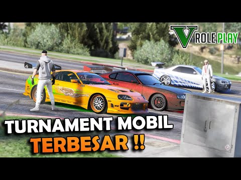 BALAP LIAR TERBESAR DI KOTA ! KEGANASAN TOYOTA SUPRA PAUL WALKER !! GTA V ROLEPLAY INDONESIA