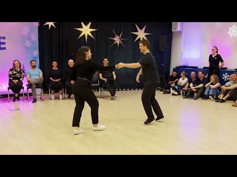 Tom-Elbin Bendheim & Stefanie Tschom - 1st place Strictly Open Finals - Winter White 2024