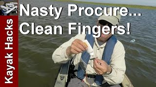 Better way to add scent for fishing - keep it off your fingers!