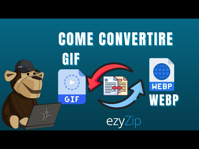 🖼 Come Convertire GIF in WEBP