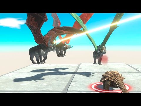 Flying Gorgon vs EVERY UNIT - Animal Revolt Battle Simulator