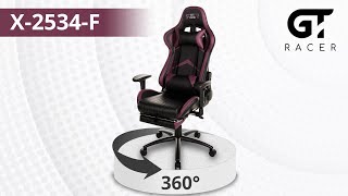 GT Racer X-2534-F black/violet - відео 1