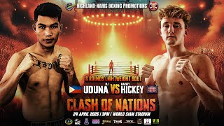 MJ Uduna 🇵🇭 VS Harvey Hickey 🇬🇧 | April 24, 2025