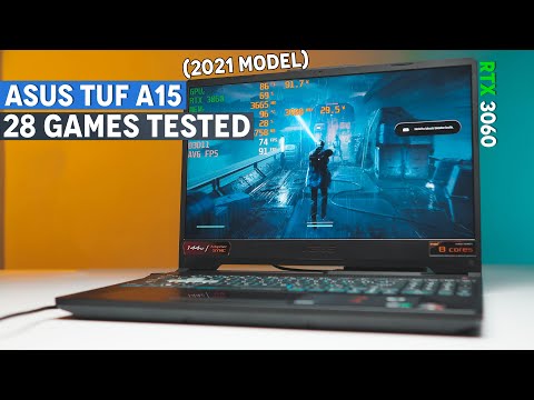 Asus Tuf A15 (2021) Ryzen 7 5800H RTX 3060 Gaming Review | 28 AAA Games Benchmarked !