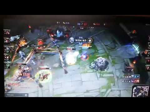 NEW PANTHEON REWORK GAMEPLAY 1VS5 OMG LEAGUE OF LEGENDS