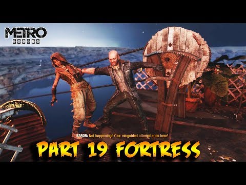Metro Exodus Gameplay Walkthrough Part 19 Fortress (RTX-DLSS)