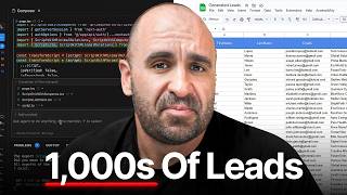 Watch Me Vibe Code a Tool That Generates Leads For You! (100% Automated)