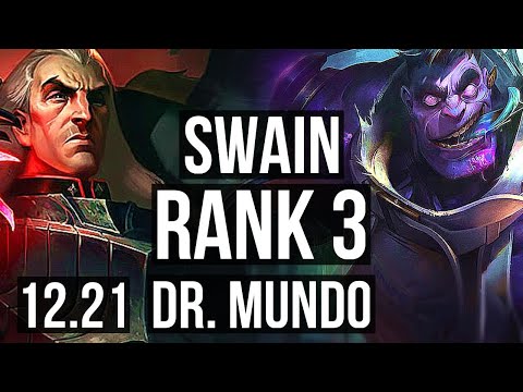 SWAIN vs MUNDO (TOP) | Rank 3, 2/2/17 | EUW Challenger | 12.21