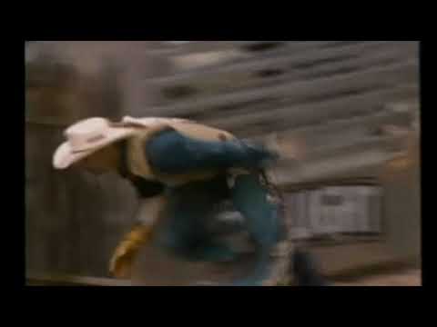 Wild Red Man bucks Troy Dunn - 94 PBR Finals