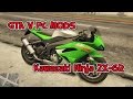 Kawasaki Ninja ZX-6R для GTA 5 видео 1