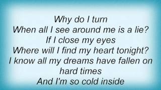 Lita Ford - Where Will I Find My Heart Tonight Lyrics