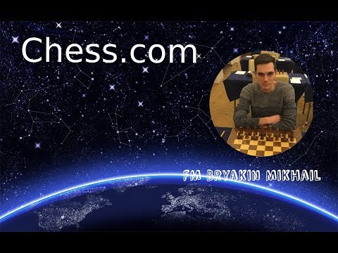 Blitz on Chess.com. FM Bryakin Mikhail - IM Bjelobrk Igor