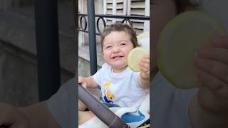 Download lagu Baby tries lemon 🥹🍋 mp3
