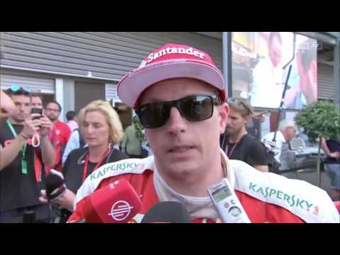 Kimi Räikkönen post race