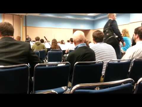 2014 FLORIDA ALL-STATE ORCHESTRA REHEARSAL - HINDEMITH - SYMPHONIC METAMORPHOSIS - MVTS 1 & 2