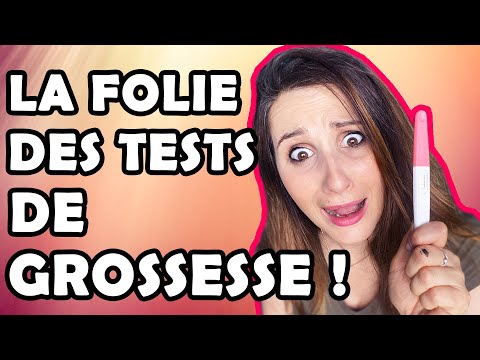 LES TESTS DE GROSSESSE : MON OBSESSION ! - Angie la crazy série Video