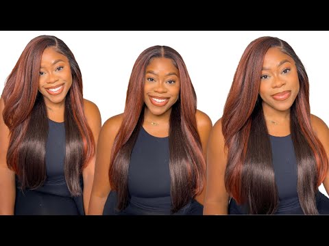 $55 Synthetic Wig Install Slay | Outre Perfect Hairline 13x6 HD Lace Frontal TATIENNE