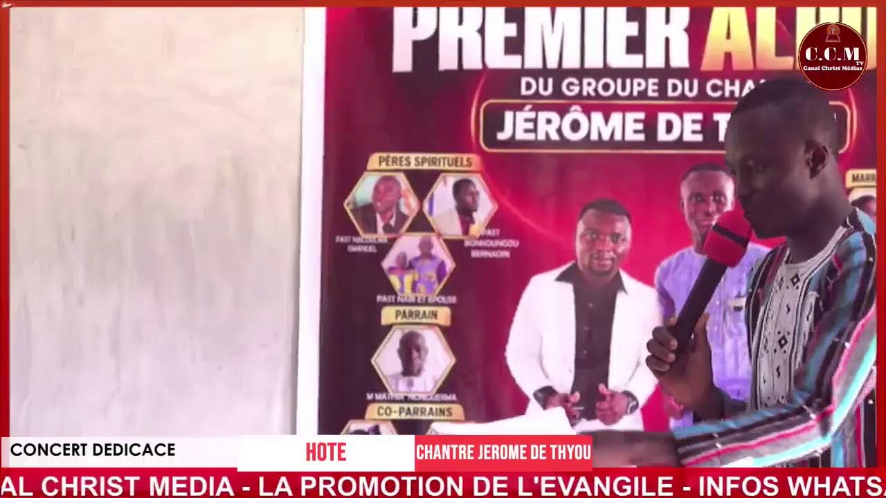 CONCERT DEDICACE DU CHANTRE JEROME DE THYOU