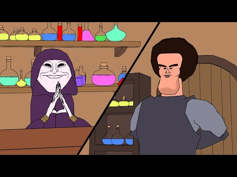Potion Seller - Animated