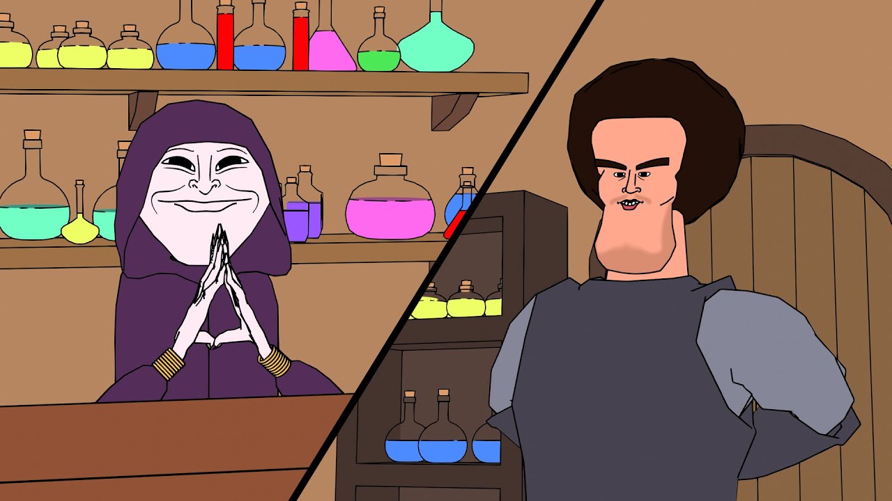 Potion Seller - Animated