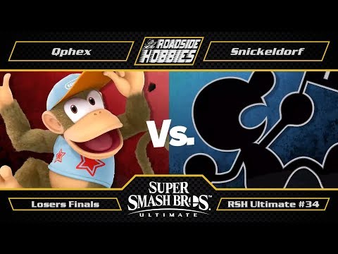 RSH Ultimate #34: Qphex (Diddy Kong) vs Snickeldorf (GnW, Lucario) - Losers Finals