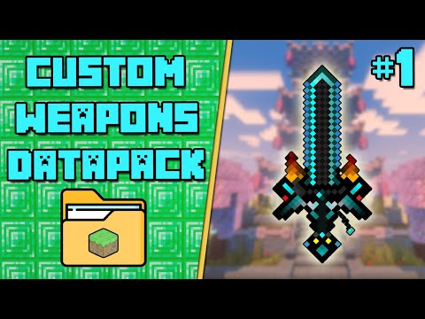 EPIC Custom Weapon Tutorial in Minecraft! 🔥