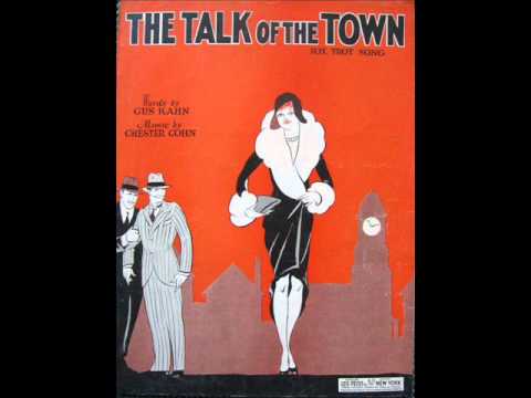 "The Talk Of The Town"  Benny Meroff and His Orchestra 1930