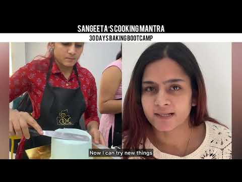 Baking Classes I from basics of baking to designer cakes I SCM- Baking Academy I Aanchal