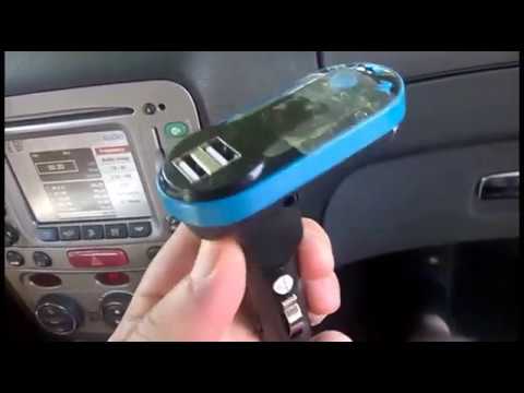 Bluetooth wireless fm transmitter handsfree car kit usb