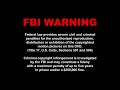 Scholastic S New FBI Warning Screens For DVDs 16 9