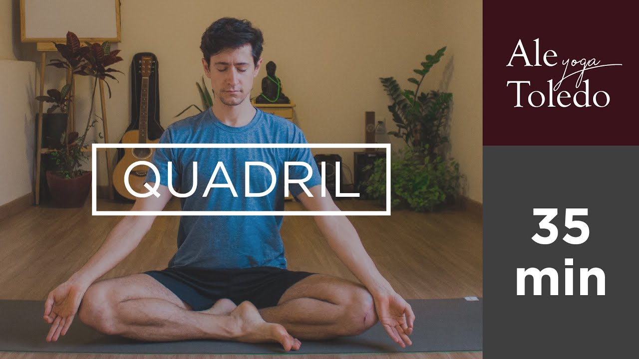 Prática de Yoga - Abertura de Quadril - 35 min - Ale Toledo Yoga