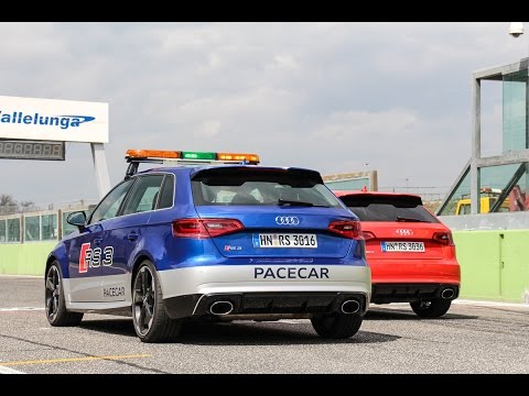 Mit dem neuen Audi RS3 auf der Rennstrecke: Vallelunga - Italien - Track-Check