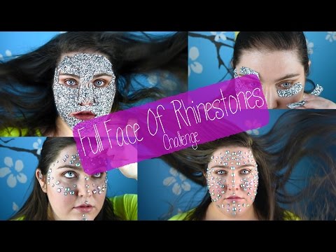 Full Face Of Rhinestones || Cat Miller