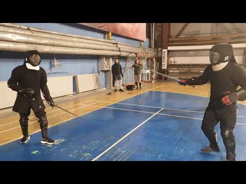 Sidesword Vs. Longsword - Always fun to do