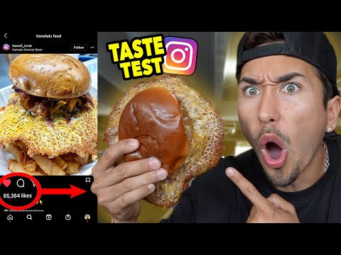 Eating Instagram Famous Food Trends In Hawaii...(MONSTER CHEESE BURGER)