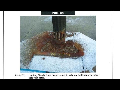 State inspection found deteriorating street lights on Boston bridge 8 months before post hit woman