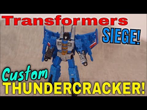 Transformers WFC Siege Custom Thundercracker - GotBot True Review NUMBER 609
