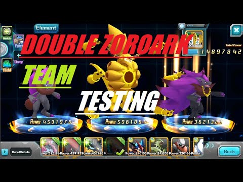 POKELAND LEGENDS - DOUBLE ZOROARK TEAM - TESTING
