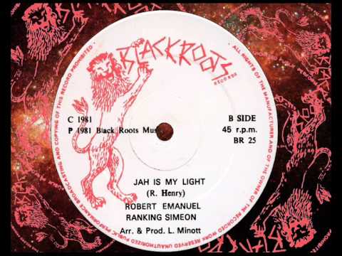 Robert Emanuel & Ranking Simeon - Jah Is My Light 12" (B)   1981
