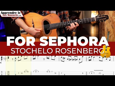 FOR SEPHORA (Stochelo Rosenberg) - Solo et tablature (Gyspy jazz free tab)