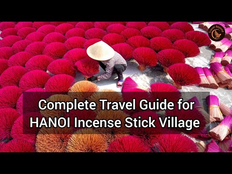Hanoi Incense Stick Craft Village | Como alcançar e o que ver em Quang Phu Cau - Guia completo