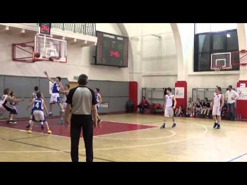 Mecz koszykówki Polonia Warszawa - MKS Grójec 23.03.2014