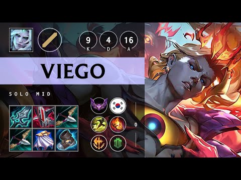 Viego Mid vs Twisted Fate - KR Master Patch 25.07